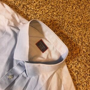 UNTUCKit XXX‎ Large Mens Blue Short Sleeve Wrinkle Free Button Up Shirt